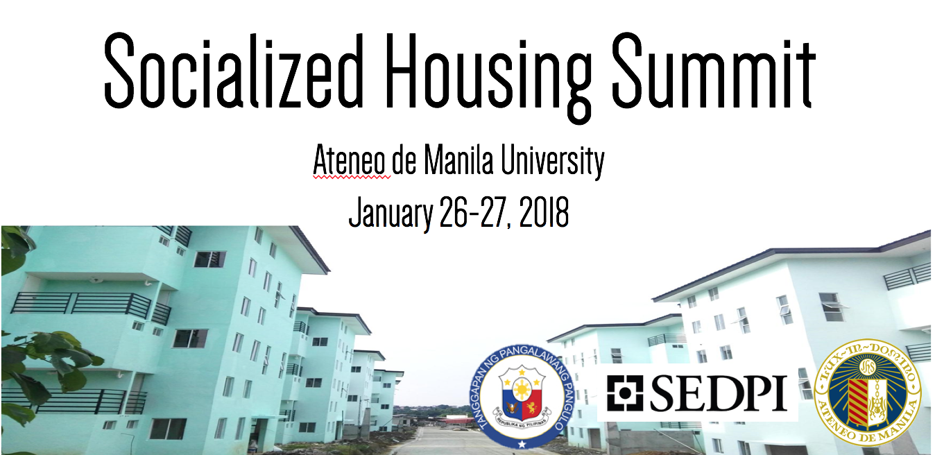 Socialized Housing Summit Vince Rapisura